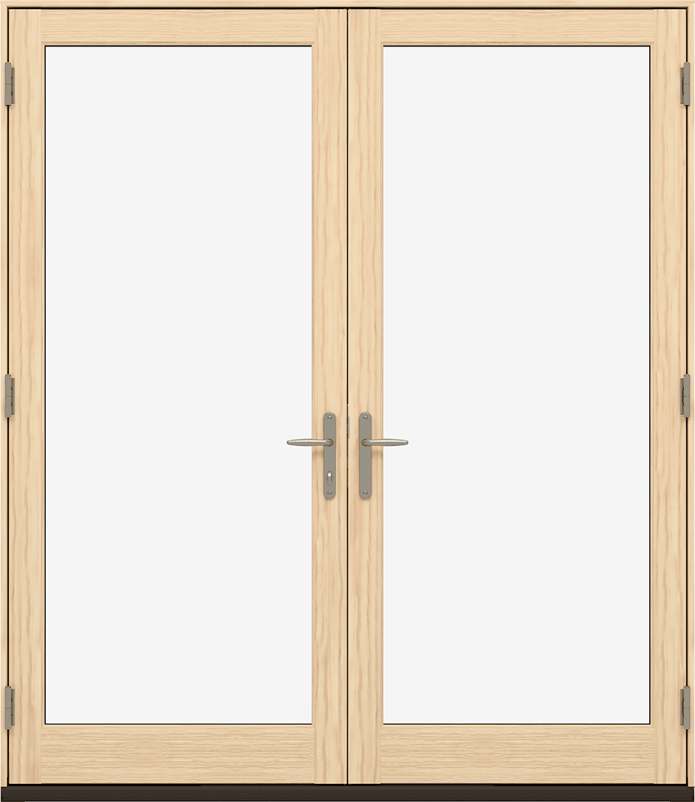 A product photo of a Marvin Elevate Swinging French door, interior view.