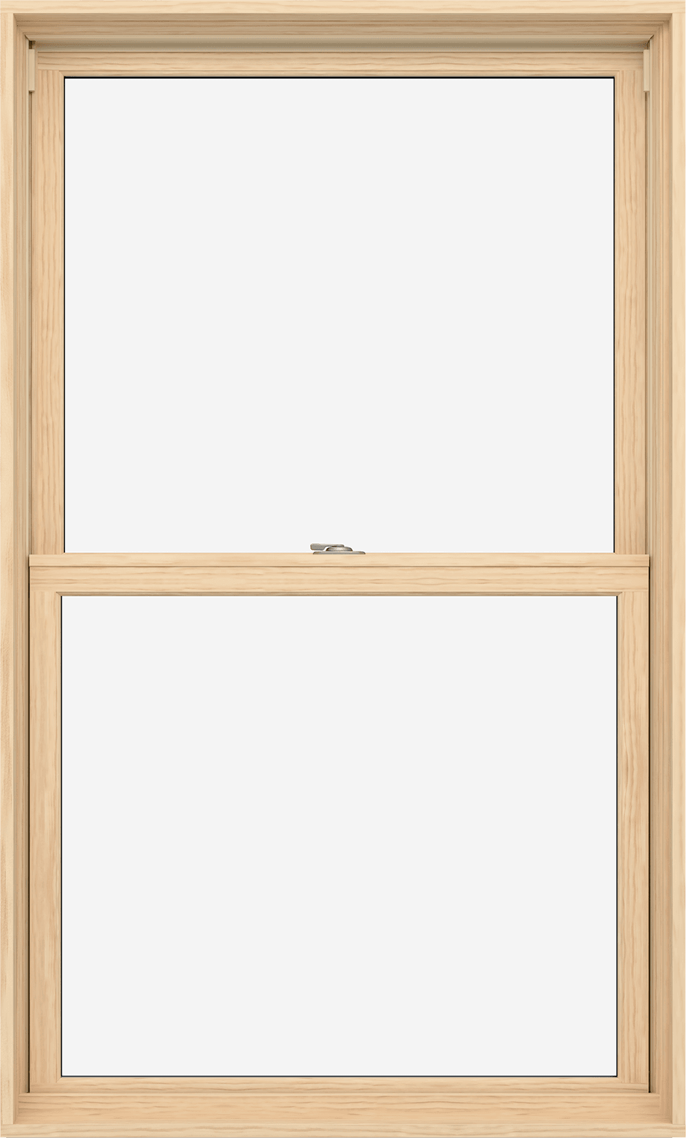 A product photo of a Marvin Elevate Double Hung window, interior view.
