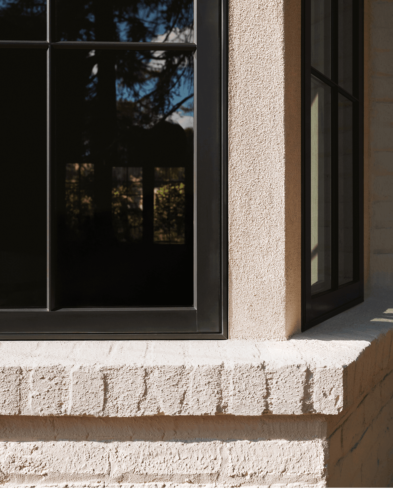 Close up of Marvin Ultimate Casement Narrow Frame Window