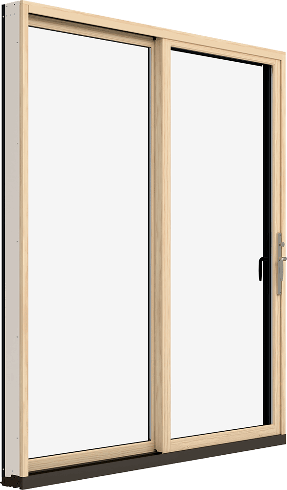 A product photo of a Marvin Elevate Sliding Patio door, interior view.